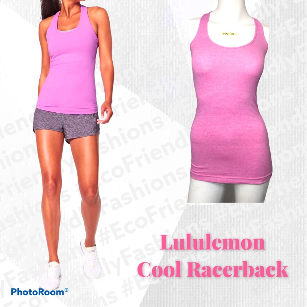 Vintage Lululemon Athletica Pink Racerback Tank Top